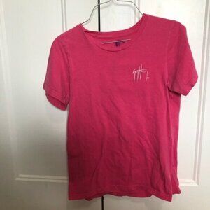 Pink woman’s size small Guy Harvey Graphic T-Shirt